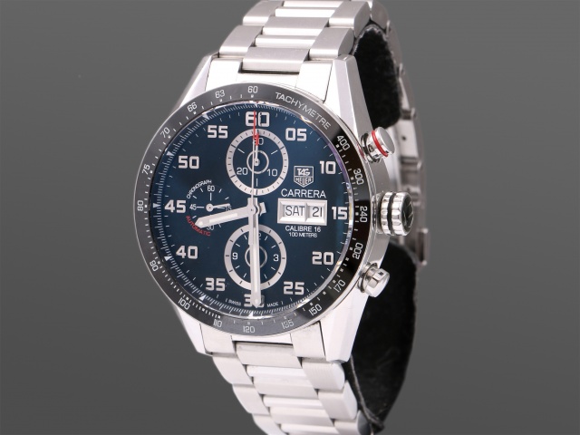 SÅLD - TAG Heuer Carrera Calibre 16 Day-Date Chrono, Full set 2017