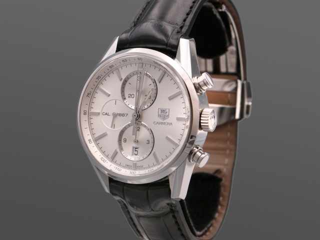 SÅLD - TAG Heuer Carrera Chronographe Calibre 1887