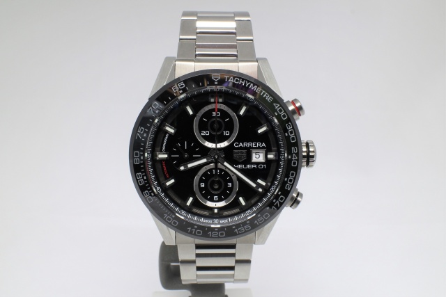 SÅLD - TAG Heuer Carrera Heuer 01 Chrono, 2017-11, Nyskick