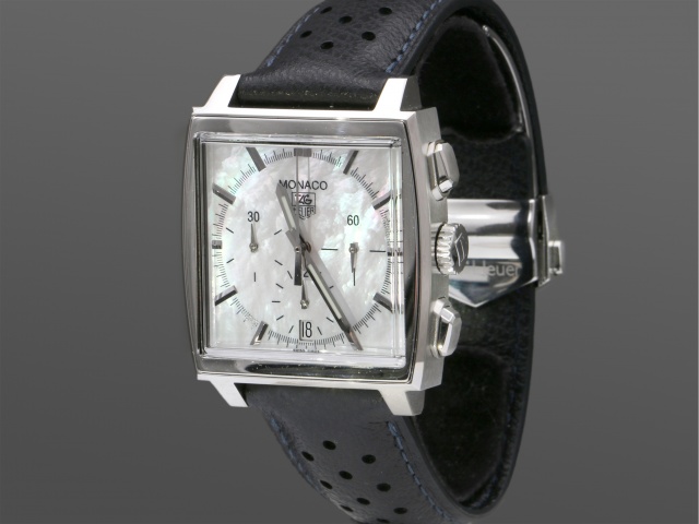 SÅLD - TAG Heuer Monaco Chrono MOP, Nyskick, Full set 2010