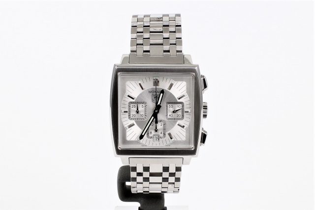 SÅLD - TAG Heuer Monaco CW2112, Full set, svensksåld, nyservad