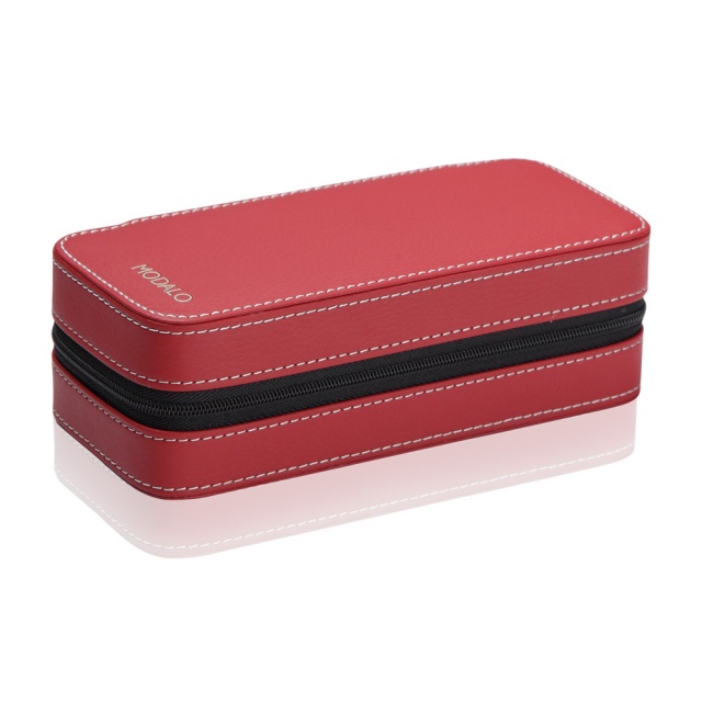 Modalo Etui för 2 klockor Röd